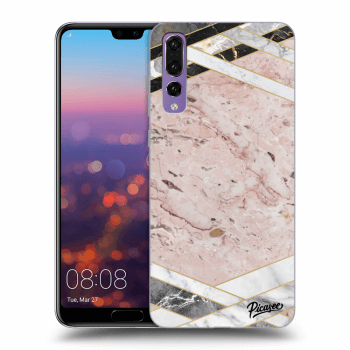 Hülle für Huawei P20 Pro - Pink geometry