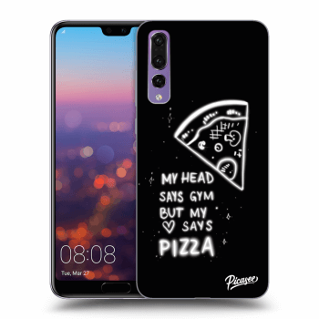Picasee Huawei P20 Pro Hülle - Schwarzes Silikon - Pizza