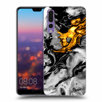 Picasee ULTIMATE CASE für Huawei P20 Pro - Black Gold 2