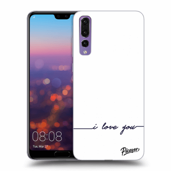 Hülle für Huawei P20 Pro - I love you