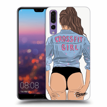 Picasee Huawei P20 Pro Hülle - Schwarzes Silikon - Crossfit girl - nickynellow