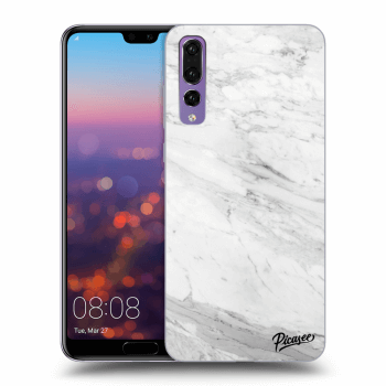 Hülle für Huawei P20 Pro - White marble