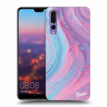 Hülle für Huawei P20 Pro - Pink liquid