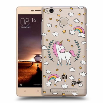 Picasee Xiaomi Redmi 3s, 3 Pro Hülle - Transparentes Silikon - Unicorn star heaven