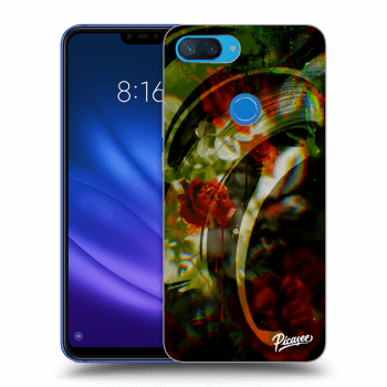 Picasee Xiaomi Mi 8 Lite Hülle - Schwarzes Silikon - Roses color