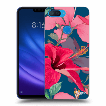 Hülle für Xiaomi Mi 8 Lite - Hibiscus