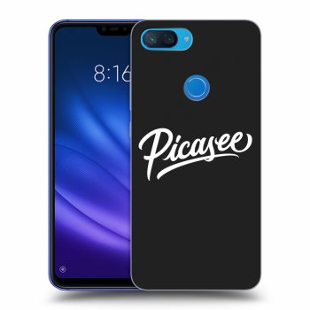 Picasee Xiaomi Mi 8 Lite Hülle - Schwarzes Silikon - Picasee - White