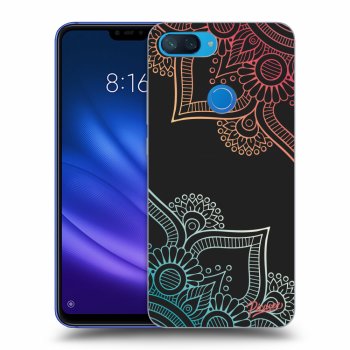 Hülle für Xiaomi Mi 8 Lite - Flowers pattern