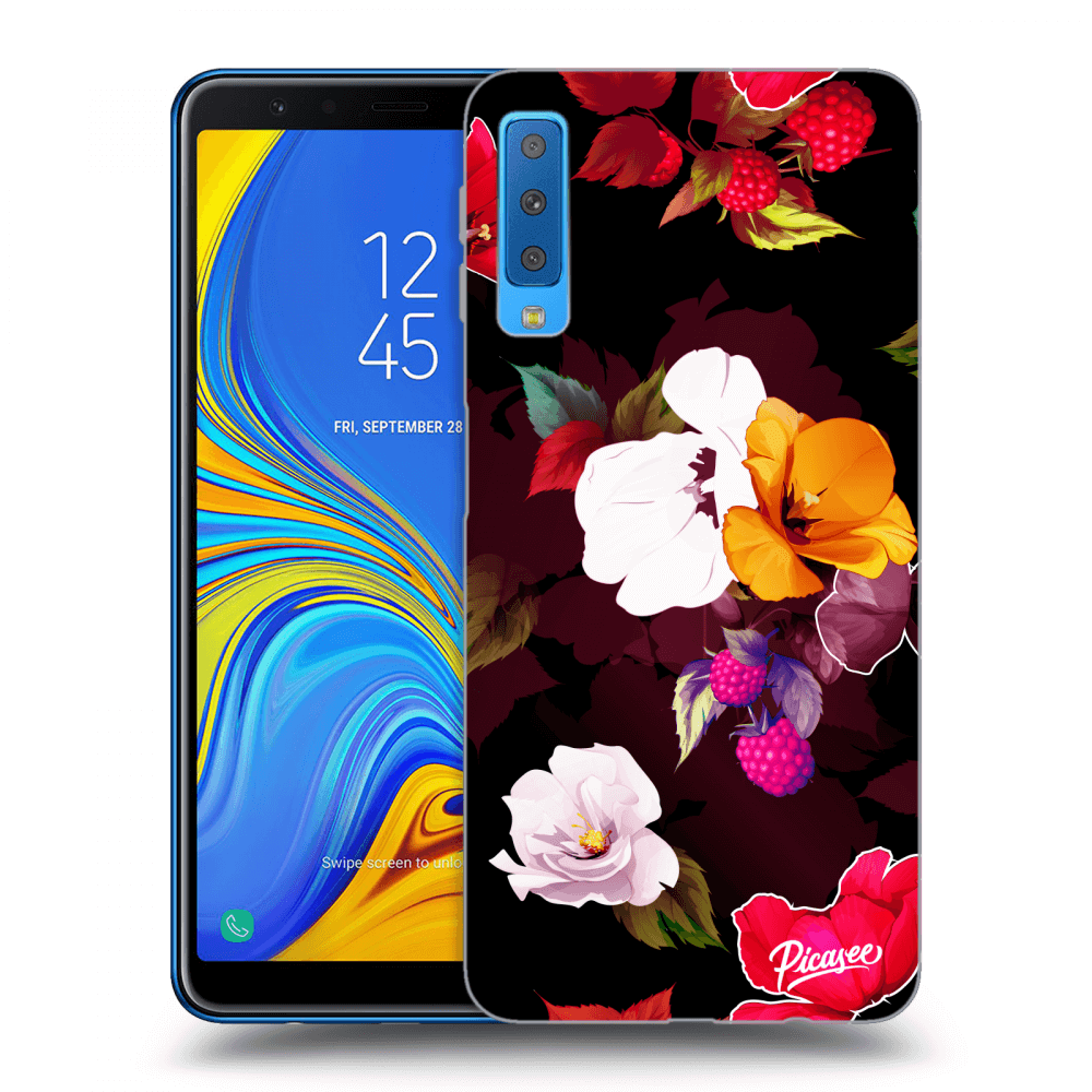 Picasee ULTIMATE CASE für Samsung Galaxy A7 2018 A750F - Flowers and Berries