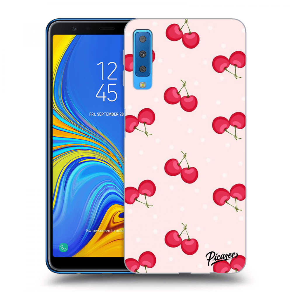 Picasee ULTIMATE CASE für Samsung Galaxy A7 2018 A750F - Cherries