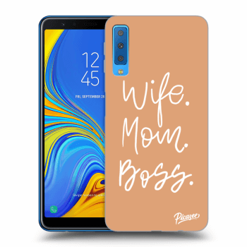 Hülle für Samsung Galaxy A7 2018 A750F - Boss Mama