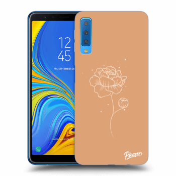 Hülle für Samsung Galaxy A7 2018 A750F - Peonies