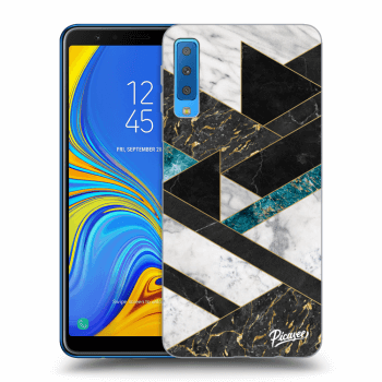 Hülle für Samsung Galaxy A7 2018 A750F - Dark geometry