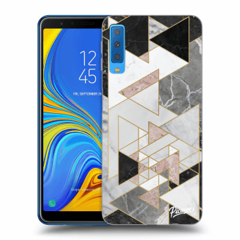 Hülle für Samsung Galaxy A7 2018 A750F - Light geometry