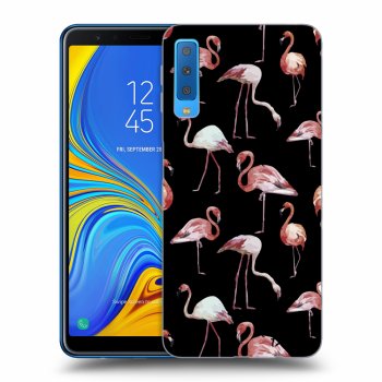 Hülle für Samsung Galaxy A7 2018 A750F - Flamingos