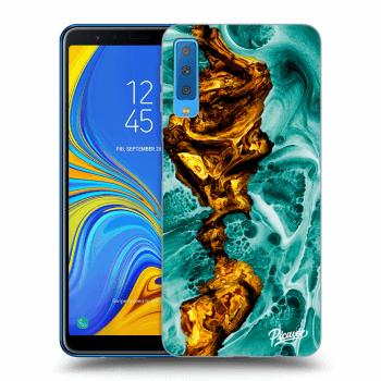 Hülle für Samsung Galaxy A7 2018 A750F - Goldsky