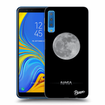 Hülle für Samsung Galaxy A7 2018 A750F - Moon Minimal