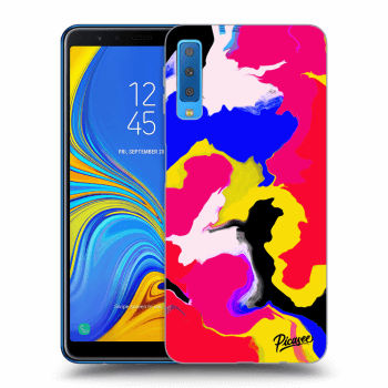 Hülle für Samsung Galaxy A7 2018 A750F - Watercolor