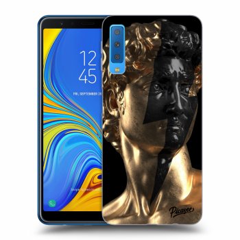 Hülle für Samsung Galaxy A7 2018 A750F - Wildfire - Gold