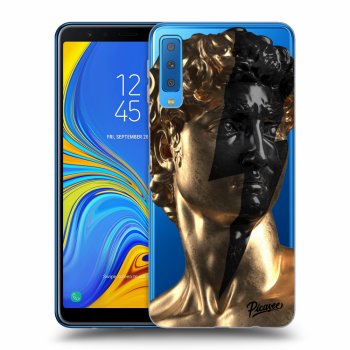 Hülle für Samsung Galaxy A7 2018 A750F - Wildfire - Gold