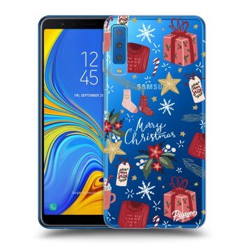 Hülle für Samsung Galaxy A7 2018 A750F - Christmas