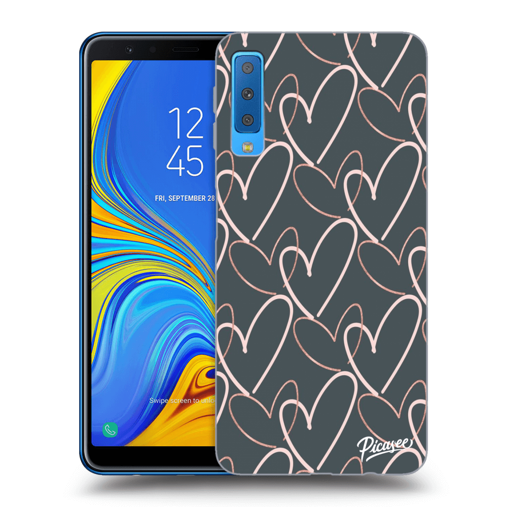 Picasee ULTIMATE CASE für Samsung Galaxy A7 2018 A750F - Lots of love
