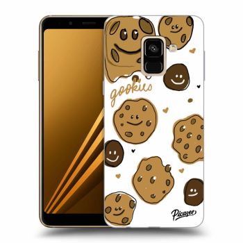 Picasee Samsung Galaxy A8 2018 A530F Hülle - Schwarzes Silikon - Gookies