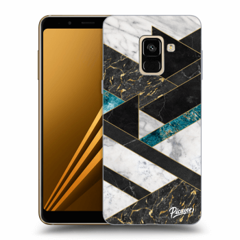 Hülle für Samsung Galaxy A8 2018 A530F - Dark geometry