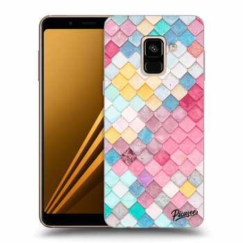 Hülle für Samsung Galaxy A8 2018 A530F - Colorful roof