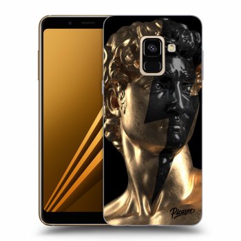 Hülle für Samsung Galaxy A8 2018 A530F - Wildfire - Gold