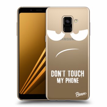 Hülle für Samsung Galaxy A8 2018 A530F - Don't Touch My Phone