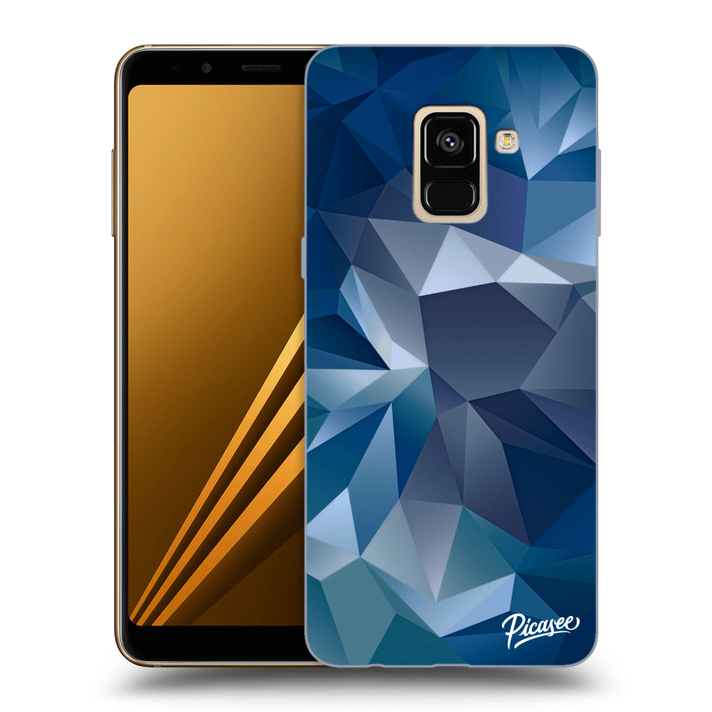 Picasee Samsung Galaxy A8 2018 A530F Hülle - Schwarzes Silikon - Wallpaper