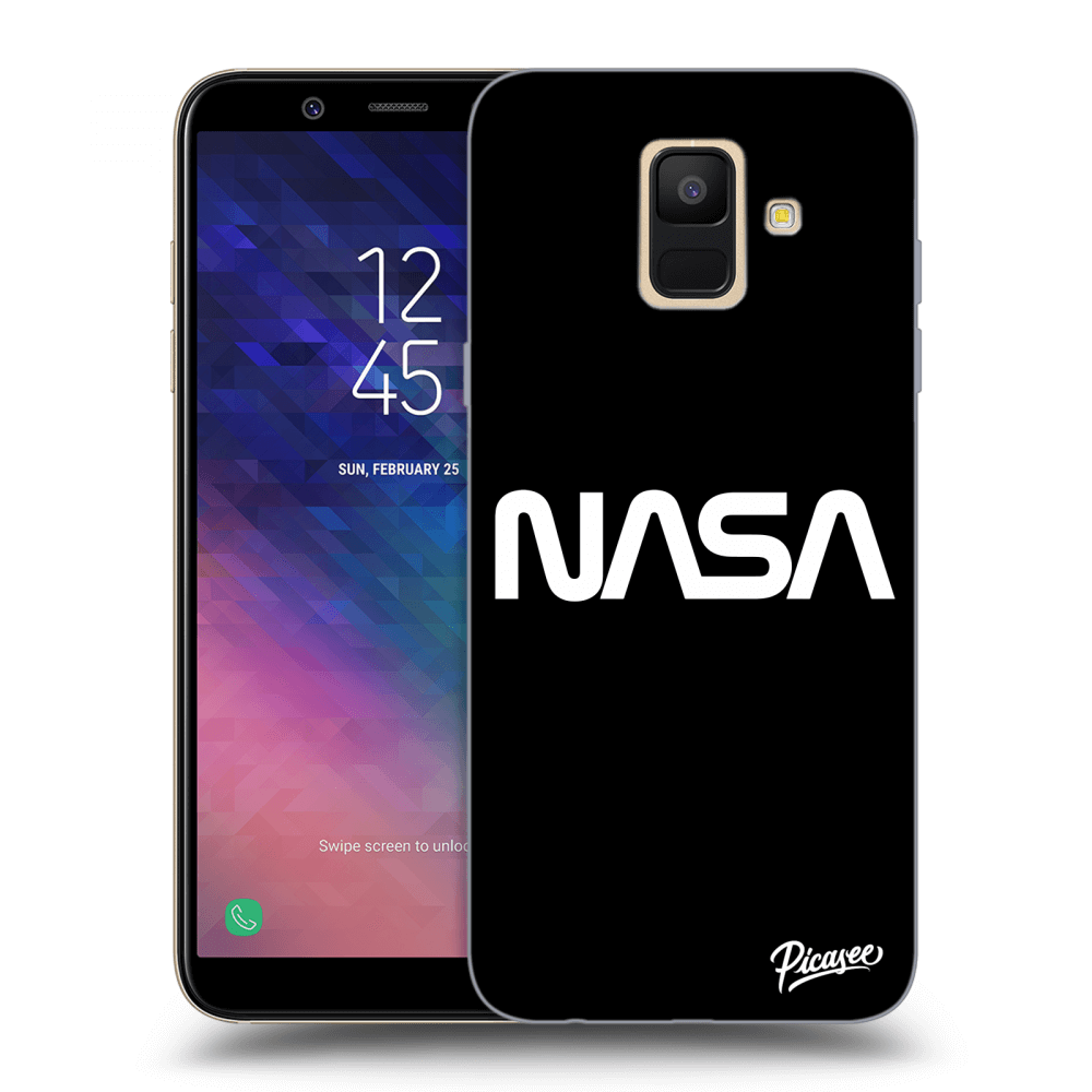 Picasee Samsung Galaxy A6 A600F Hülle - Transparentes Silikon - NASA Basic