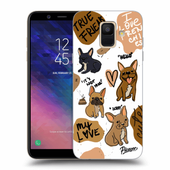 Hülle für Samsung Galaxy A6 A600F - Frenchies