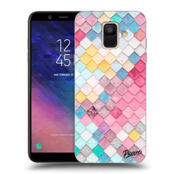 Hülle für Samsung Galaxy A6 A600F - Colorful roof