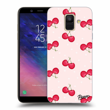 Hülle für Samsung Galaxy A6 A600F - Cherries