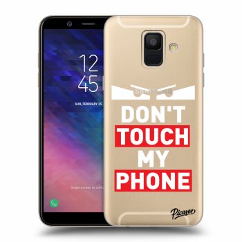 Hülle für Samsung Galaxy A6 A600F - Shadow Eye - Transparent