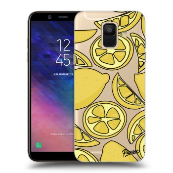 Hülle für Samsung Galaxy A6 A600F - Lemon