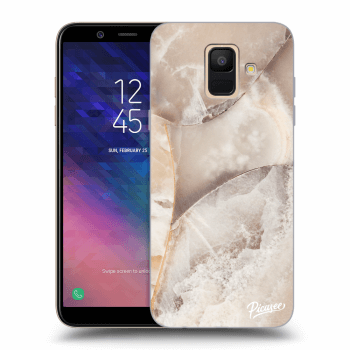 Hülle für Samsung Galaxy A6 A600F - Cream marble