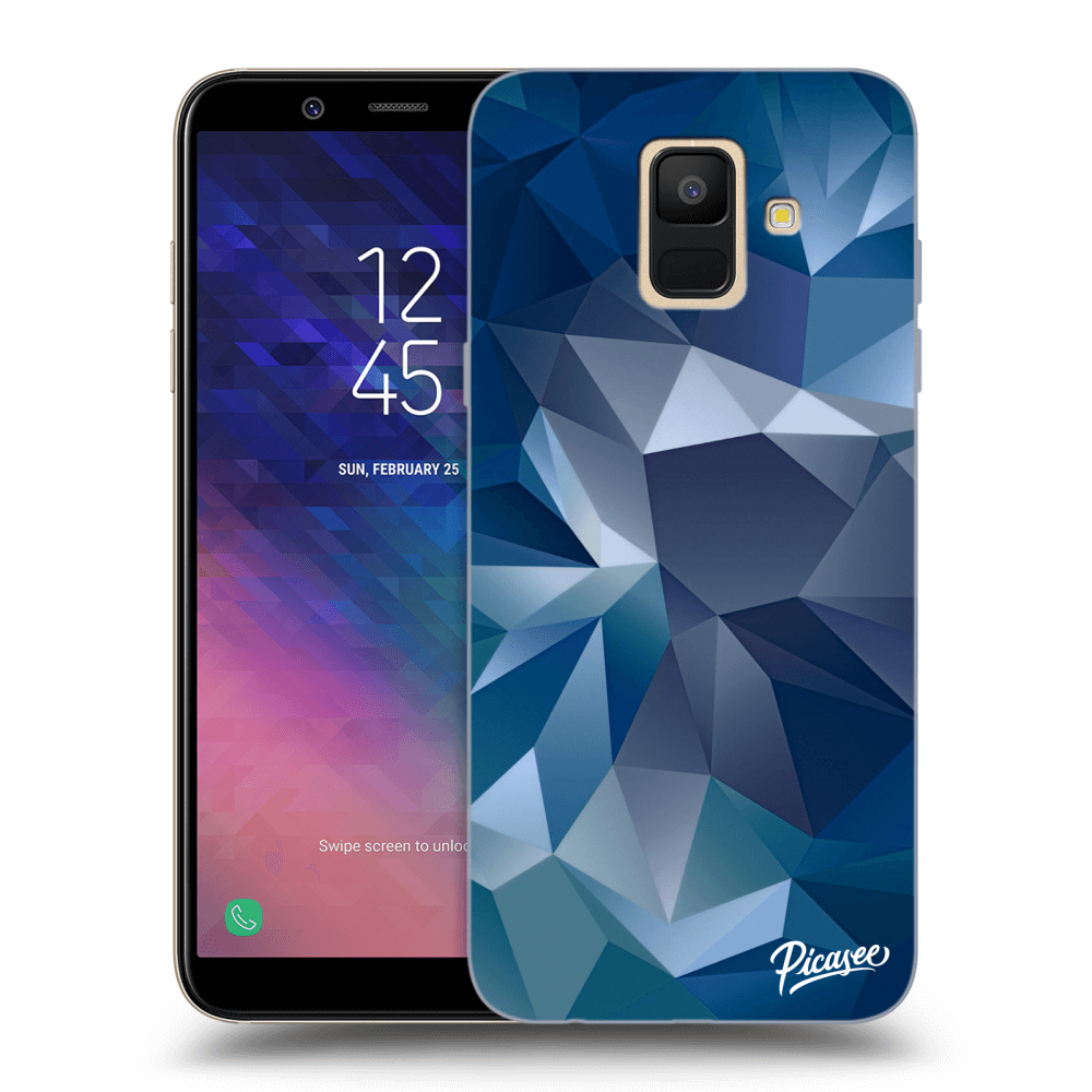 Picasee Samsung Galaxy A6 A600F Hülle - Transparentes Silikon - Wallpaper