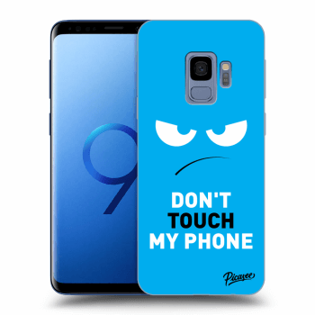 Hülle für Samsung Galaxy S9 G960F - Angry Eyes - Blue