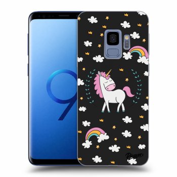 Hülle für Samsung Galaxy S9 G960F - Einhorn Sternenhimmel