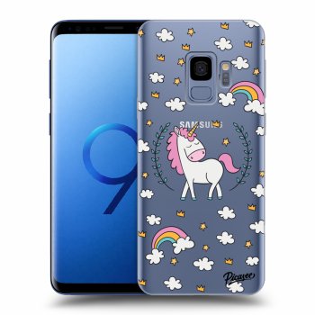 Picasee Samsung Galaxy S9 G960F Hülle - Transparentes Silikon - Unicorn star heaven