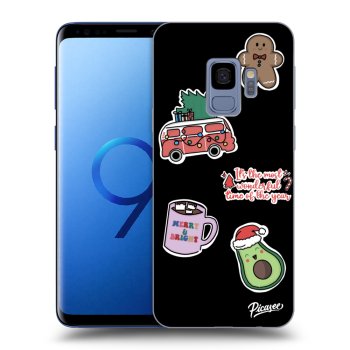Hülle für Samsung Galaxy S9 G960F - Christmas Stickers