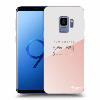 Picasee Samsung Galaxy S9 G960F Hülle - Transparentes Silikon - You create your own opportunities