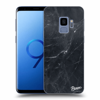 Hülle für Samsung Galaxy S9 G960F - Black marble