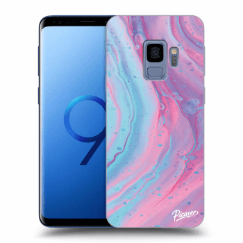 Hülle für Samsung Galaxy S9 G960F - Pink liquid