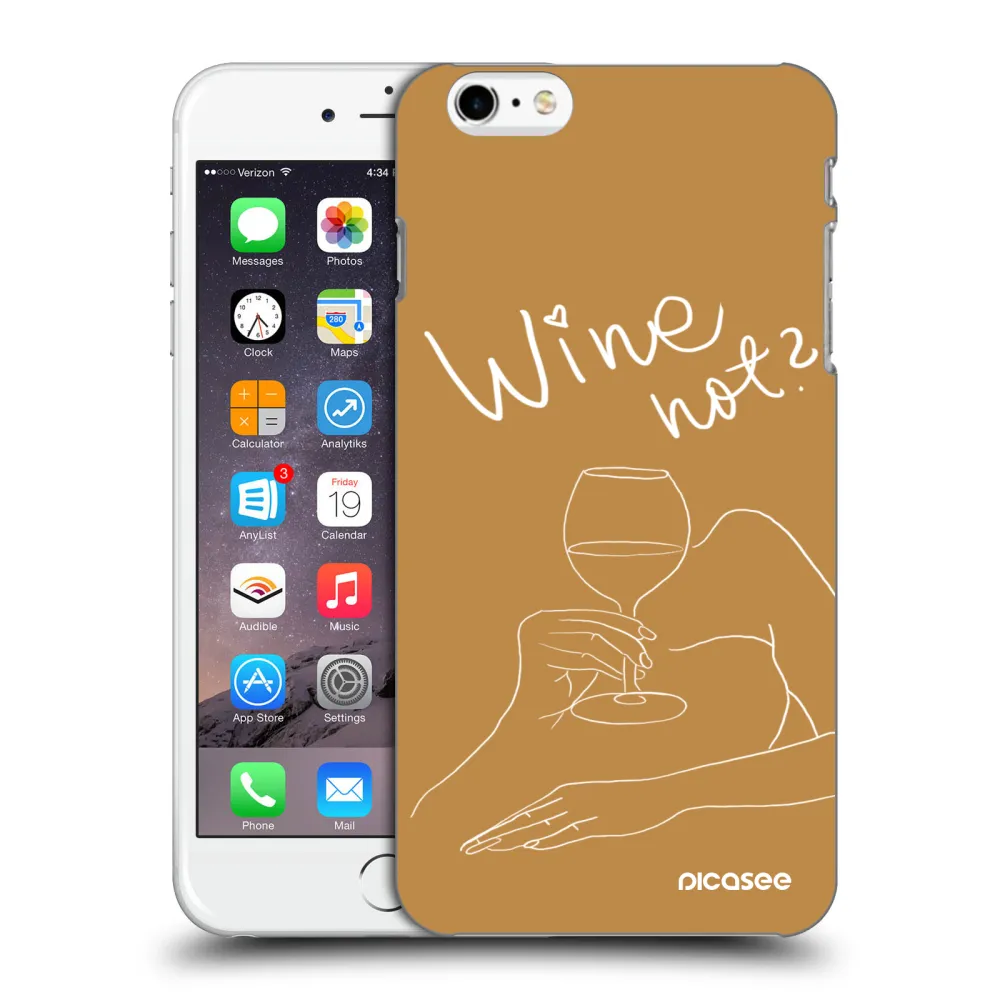 Picasee ULTIMATE CASE für Apple iPhone 6 Plus/6S Plus - Wine not