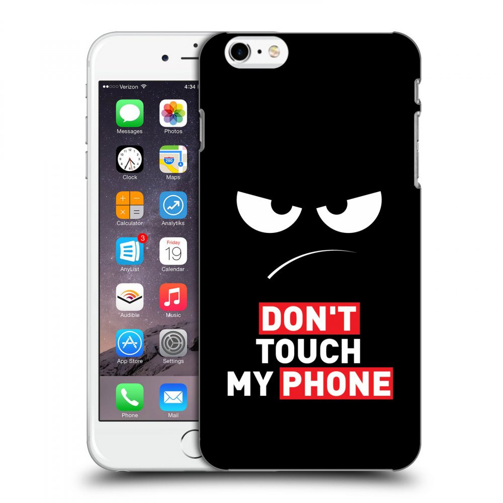 Picasee ULTIMATE CASE für Apple iPhone 6 Plus/6S Plus - Angry Eyes - Transparent