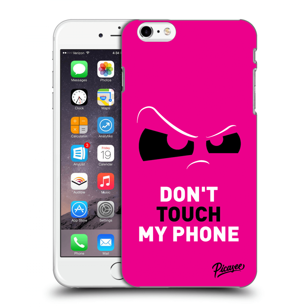 Picasee ULTIMATE CASE für Apple iPhone 6 Plus/6S Plus - Cloudy Eye - Pink